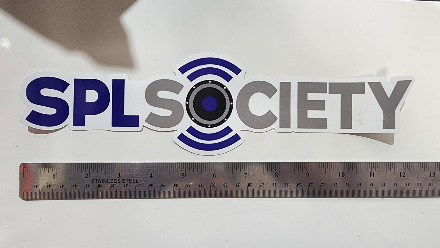 SPL Society Sticker 12"
